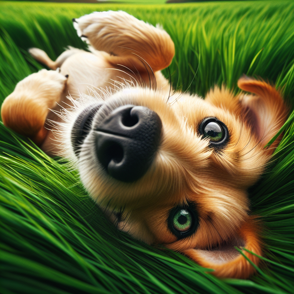 Why Does My Dog Roll In The Grass?